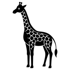 Obraz premium giraffe vector illustration