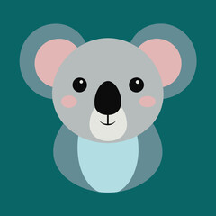 Koala vector icon illustration art