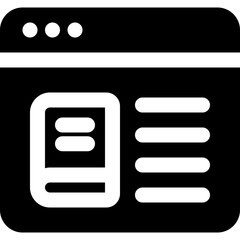 Obraz premium ebook icon