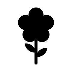 icon flower high quality black style pixel perfect