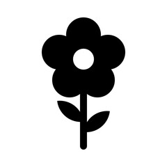 icon flower high quality black style pixel perfect