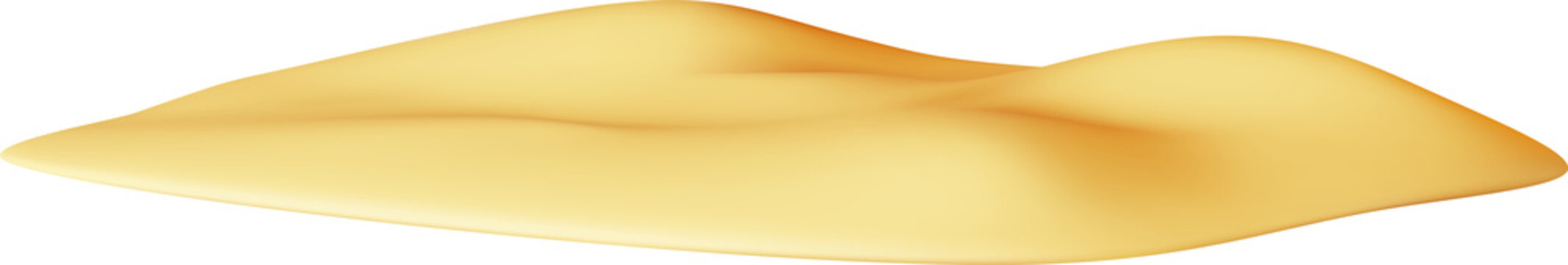 3D Beach Sand Icon