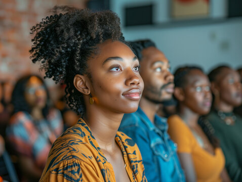 Person celebrating juneteenth, ai
