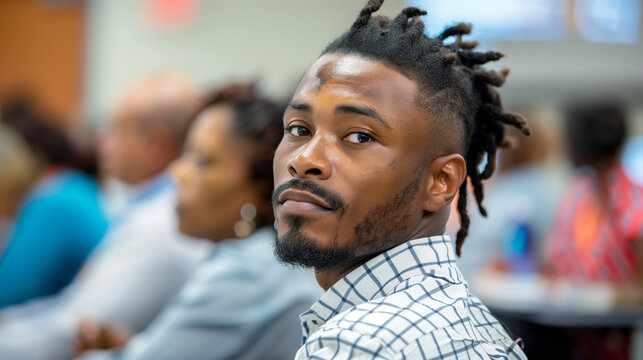 Person celebrating juneteenth, ai