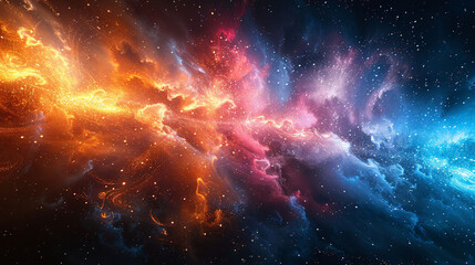 Naklejka premium Scientific and technological radial lines, abstract KV main visual business PPT background