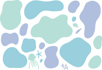 ふにゃふにゃした夏色のフレームセット