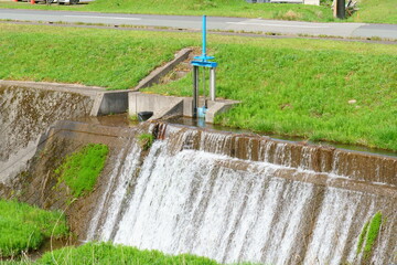 農業用水路の水門