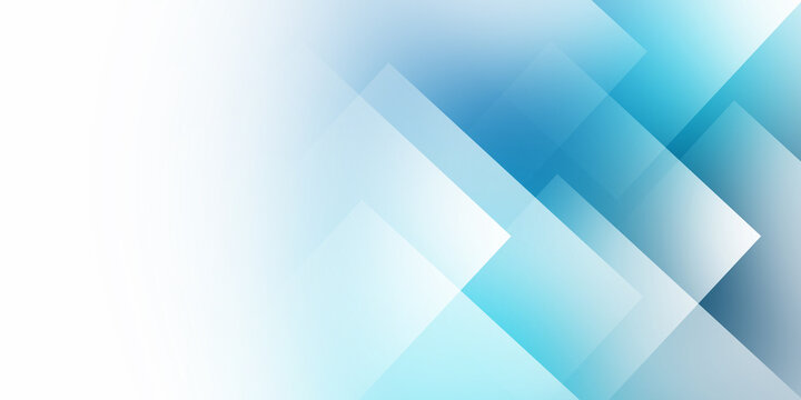 Abstract pastel blue background with square shapes