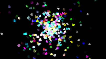 abstract background with lights