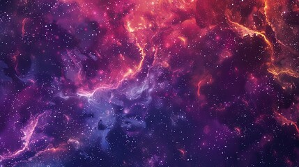 a space - themed wallpaper featuring a planet, stars, and a distant galaxy