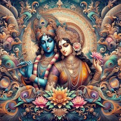 Radha and Krishna's story is the epitome of eternal love.