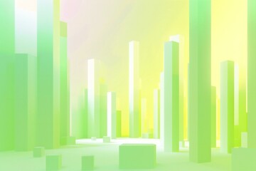 Abstract background with geometric shapes,   render,  Futuristic design