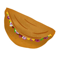 Dosa Indian street food