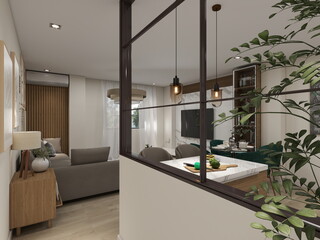 CASA BOHEMIA DE ESTILO NEO CLASICO  MODERNISTA CON DETALLES CHIC 