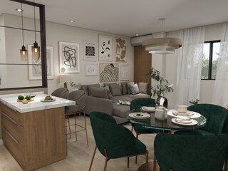 CASA BOHEMIA DE ESTILO NEO CLASICO  MODERNISTA CON DETALLES CHIC 