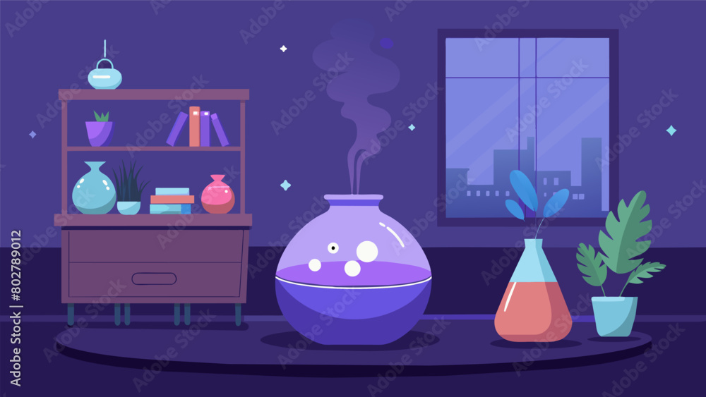 Poster the room is equipped with a stateoftheart aroma diffuser emitting theutic scents such as lavender an