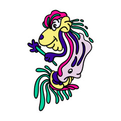 Vibrant Colorful Animal Abstract Artwork Modern Home Decor