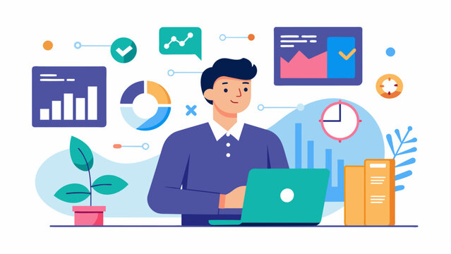 In a team of marketing professionals a team member with dyscalculia proposes a unique and costeffective approach to optimize data collection and. Vector illustration