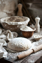 The Art of Sourdough Bread Making: Rustic Ingredients & Hand-Crafted Tools
