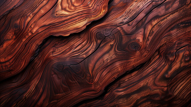 Rosewood background, wooden texture, wood natural backdrop, wood with cracks, furniture material