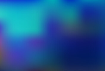 Light BLUE vector blurred shine abstract template.