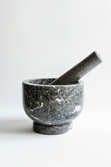 Kitchen utensil for grinding spices, ideal for culinary websites