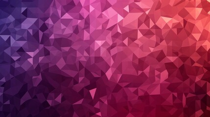 Mosaic Geometric Style with Magenta Background