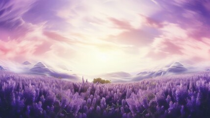 Lavender Dream scape