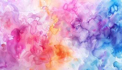 Watercolor Colorful Background