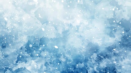 a snow - covered tree stands amidst a wintry landscape, with a snow - covered ground and a distant