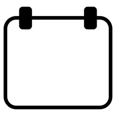 Calendar or appointment schedule icon