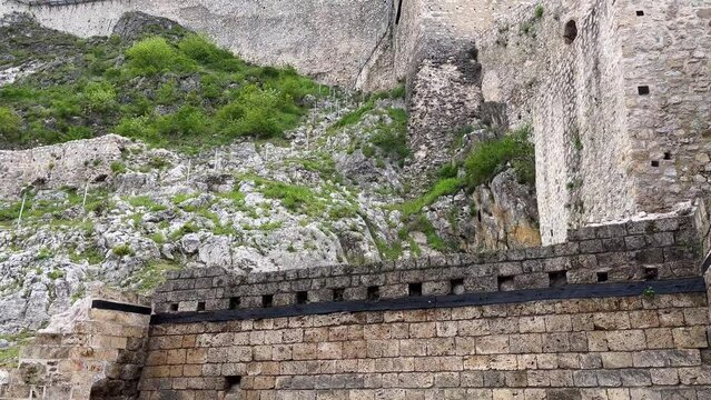 Golubac Fortress on Danube river in Serbia