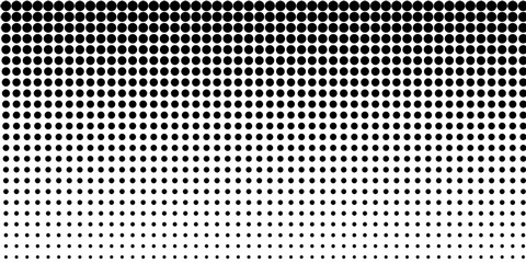 Basic halftone dots effect in black and white color. Halftone effect. Dot halftone. Black white halftone.Background with monochrome dotted texture. Polka dot pattern template. arts