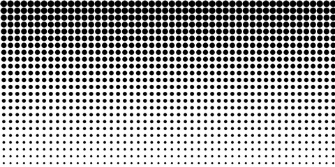 Basic halftone dots effect in black and white color. Halftone effect. Dot halftone. Black white halftone.Background with monochrome dotted texture. Polka dot pattern template. arts