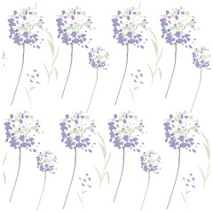 Floral pattern for fabric