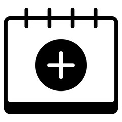 create add event icon with plus sign. Add to time table icon, Calendar with plus icon. 