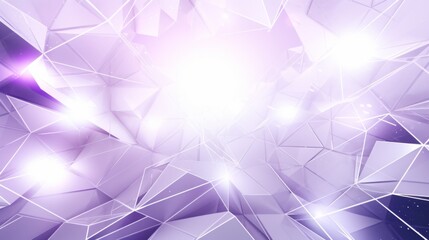 Purple Geometric Light Flare