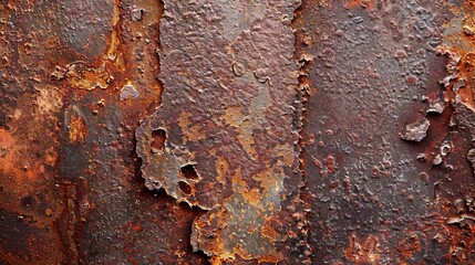 rusted metal texture with some holes
