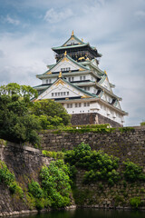 Naklejka premium Osaka castle