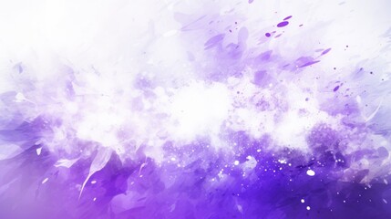 Vibrant Purple Watercolor Explosion