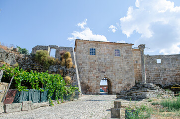 Old council house in Penamacor, a medieval village in the Beira Baixa region of Portugal.
