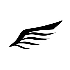 Wing silhouette icon