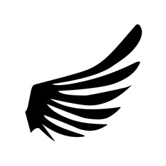 Wing silhouette icon