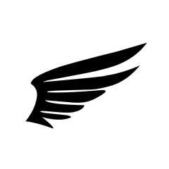 Wing silhouette icon