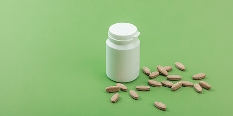 Dietary supplements Artichoke leaf extract capsules. Alternative medicine, herbal lifestyle