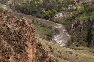 Obraz premium Tmogvi Fortress