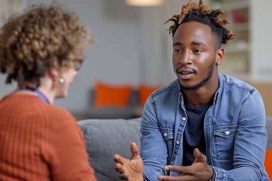 A diverse group of professionals, coworkers, engage in a collaborative meeting.