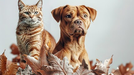 Dog and cat friend
