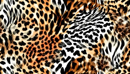  leopard skin texture, fashionable fabric design