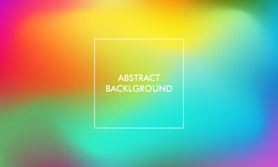 Gradient mesh abstract blur texture background with coloruful, beauty color